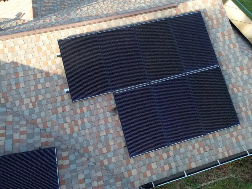 Solar Panels on Roof