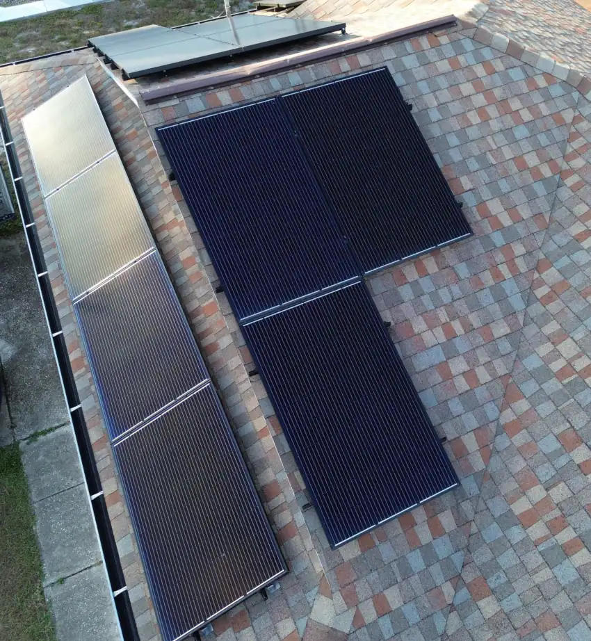 Solar Panels on roof